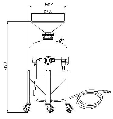 1546414023864293.jpg ##YRY-1# 移动压入式干喷砂机 ##DRY BLAST MACHINE# 2.jpg